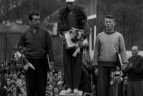 1959 metai. Pirmasis bėgimas Trakai - Vilnius.