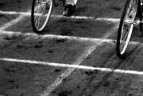 1960 metai. Lenktynės Žalgirio stadione.