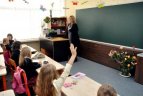 Ž. Balčiūnaitė Mokytojų dieną tapo mokytoja.