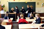 Ž. Balčiūnaitė Mokytojų dieną tapo mokytoja.