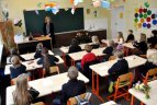 Ž. Balčiūnaitė Mokytojų dieną tapo mokytoja.