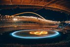 2004 08 13. RETRO.Olimpinių žaidynių Atėnuose atidarymo ceremonija.