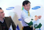 LKF spaudos konferencija ir sutartis su SAMSUNG