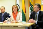 Golfo federacijos spaudos konferencija.