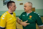 Tradicinės Lietuvoje reziduojančių užsienio šalių gynybos atašė ir KAM darbuotojų futbolo rungtynės.