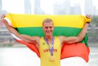 2010 08 18. Singapūras 2010. Irlkuotojas Rolandas Maščinskas iškovojo aukso medalį.