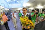 Jaunieji olimpiečiai sugrįžo į Lietuvą.