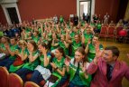 Lietuvos delegacijos palydėtuvės į olimpines kurčiųjų žaidynes.