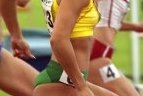 LLAF 90. Lietuvos sprinto lyderė Lina Gričikaitė. 2005 m.
