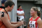 LLAF 90. Lietuvos sprinto lyderė Lina Gričikaitė. 2006 m.