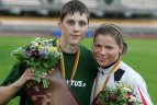 LLAF 90. Lietuvos sprinto lyderė Lina Gričikaitė. 2006 m.
