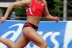 LLAF 90. Lietuvos sprinto lyderė Lina Gričikaitė. 2006 m.