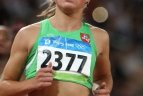 LLAF 90. Lietuvos sprinto lyderė Lina Gričikaitė. 2008 m.