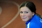LLAF 90. Lietuvos sprinto lyderė Lina Gričikaitė. 2009 m.