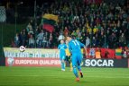 Lietuva - Slovėnija 0:2.
