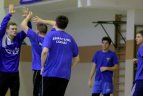Dviejose Vilniaus salėse dvi dienas rungėsi aktyviausi futbolo aistruoliai