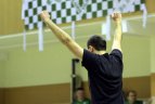 Dviejose Vilniaus salėse dvi dienas rungėsi aktyviausi futbolo aistruoliai