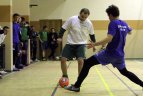 Dviejose Vilniaus salėse dvi dienas rungėsi aktyviausi futbolo aistruoliai
