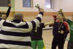Dviejose Vilniaus salėse dvi dienas rungėsi aktyviausi futbolo aistruoliai