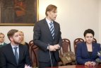 Pagerbtas V.Adamkus.