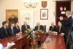 Pagerbtas V.Adamkus.