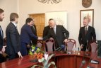 Pagerbtas V.Adamkus.