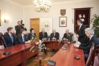 Pagerbtas V.Adamkus.