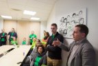 V. Žala ir S. Jurgelėnas pasirašė sutartį su pagrindiniu komandos partneriu
