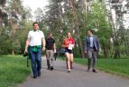 Vilniaus Vingio parke atidaryta orientacinio sporto trasa