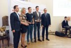 Apdovanojimų ceremonijos akimirka