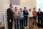 Apdovanojimų ceremonijos akimirka