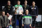 Lietuvos imtynių čempionato akimirka