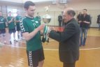 "Ąžuolo" tinklininkai - DSKS "Žalgiris" taurės laimėtojai