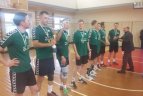 "Ąžuolo" tinklininkai - DSKS "Žalgiris" taurės laimėtojai