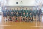 "Ąžuolo" tinklininkai - DSKS "Žalgiris" taurės laimėtojai