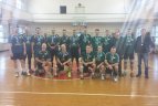 "Ąžuolo" tinklininkai - DSKS "Žalgiris" taurės laimėtojai