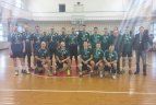 "Ąžuolo" tinklininkai - DSKS "Žalgiris" taurės laimėtojai