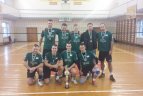 "Ąžuolo" tinklininkai - DSKS "Žalgiris" taurės laimėtojai