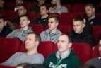 Kauno "Žalgirio" krepšininkai apsilankė filme