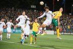 Lietuvos rinktinė 1:5 (1:1) pralaimėjo Europos čempionei Portugalijos komandai.