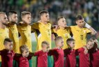 Lietuvos rinktinė 1:5 (1:1) pralaimėjo Europos čempionei Portugalijos komandai.