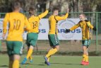 Lietuvos U21 rinktinė – Kauno „Stumbras“ 2:0.