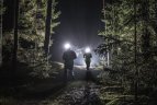 Naktinis bėgimas Vilniaus miškais