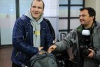 2012 03 13. Europos imtynių čempionato dalyvių sutikimas.