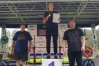 Savo svorio štangos spaudimo čempionatas.