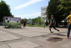 Turnyre "Aš myliu futbolą" rungtyniavo ir vaikinai, ir merginos