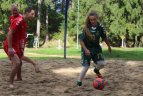 Futbolo šventės „Mano profesija“ akimirka.