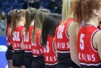 SKM berniukai metė iššūkį BC „Lietuvos rytas“ komandos šokėjoms