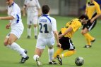 2010 03 27. Lietuvos futbolo A lygos antrojo turo rungtynėse Vilniaus „Vėtra“ be vargo, rezultatu 3:0 (1:0) sutriuškino „Mažeikių“ ekipą.