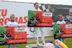 Net kelios kartingų varžybos savaitgalį vyko Smalininkuose